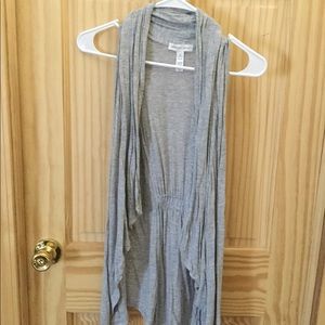 Medium gray vest